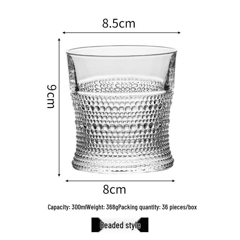 Europäisches High-End Verdicktes Whiskey- und Bierglas