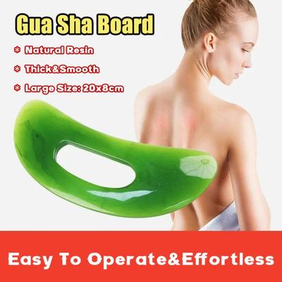 Extra-large Size Gua Sha Board Manual Resin Beeswax Manual Massage Tool Whole Body Massage Massager Scraper