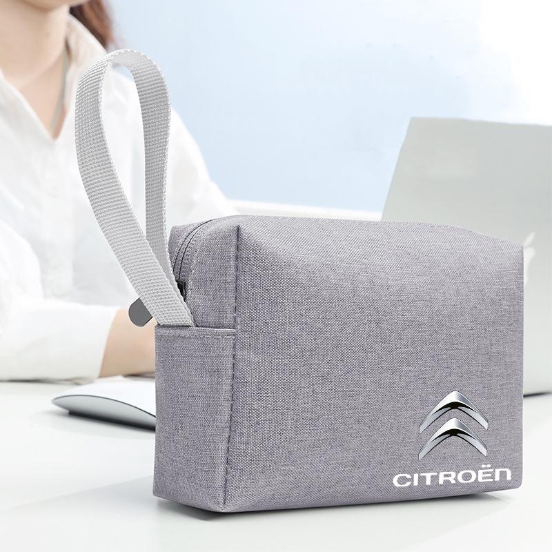 Kabelopbergtas Waterdichte Digitale Elektronische Organizer Draagbaar Voor Citroen C3 C4 X7 Xsara Picasso Crosser C-ELYSEE JUMPY VTS