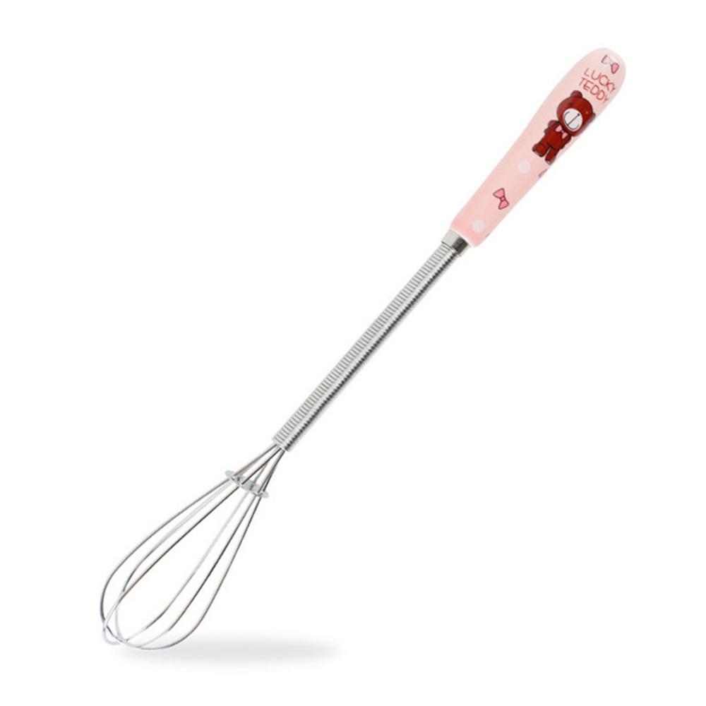 Stainless Steel Whisk with Ceramic Handle Perfect for Stirring and Whipping