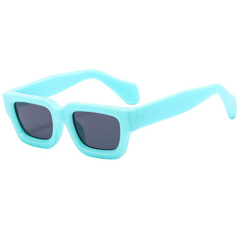 Square Small Frame Sunglasses Glasses Personalized Thick Frame Sunglasses Women