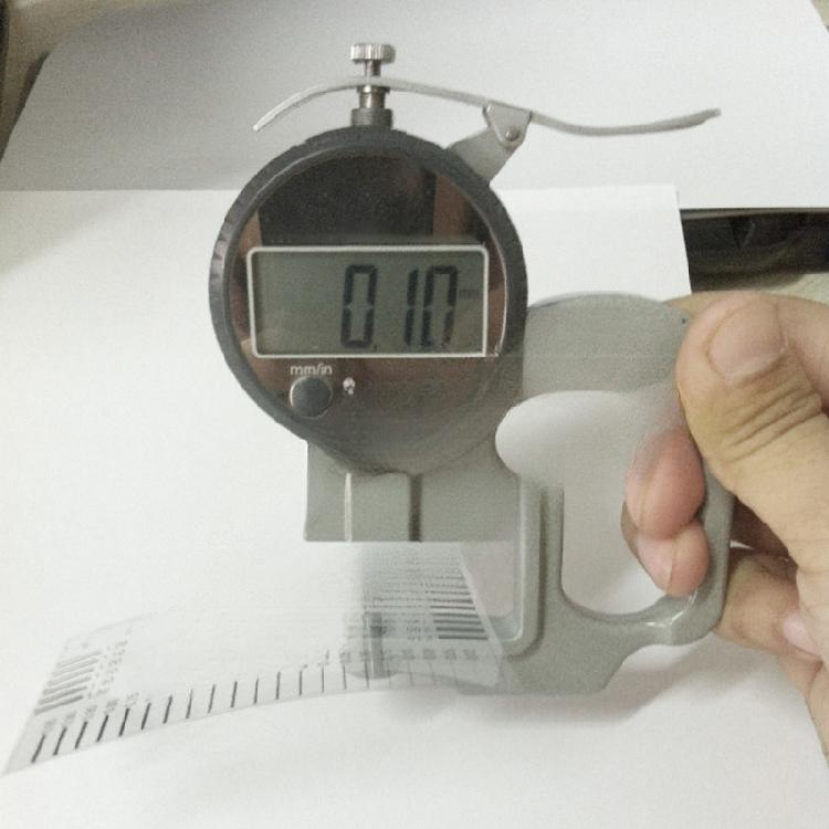 Plastic Crack Width Analyzers Cards with Abrasion Resistant Film Upgrades for Accurate Material Quality Control Testing