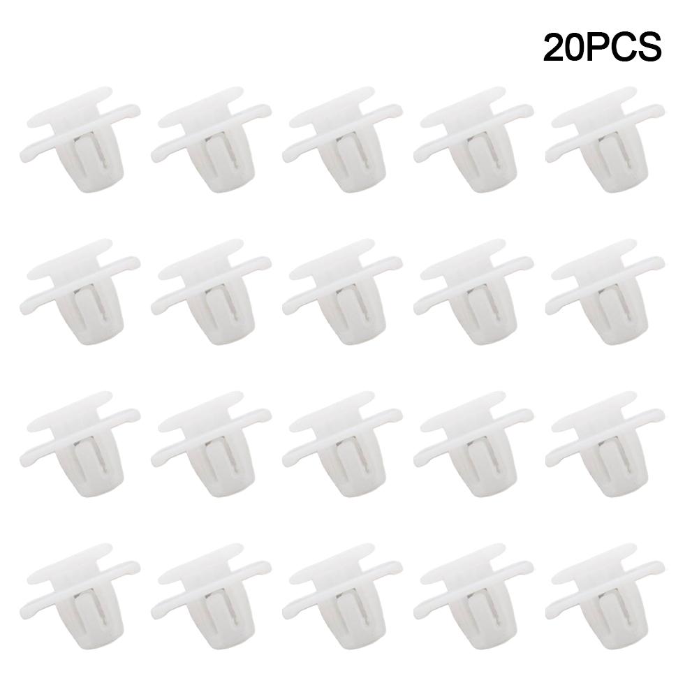 For Honda Door Retainer Clip White 20pcs 75315-S9A-004