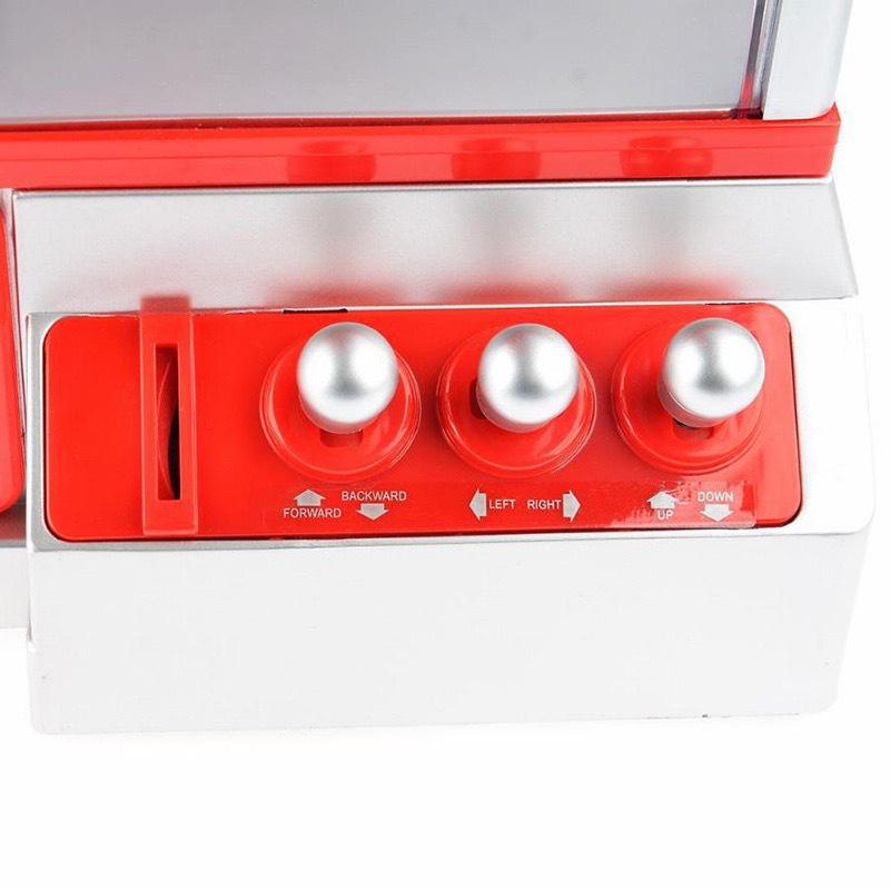 Mini Münzbetriebener Greifautomat für Kinder - Rollenspiel Süßigkeiten- und Spielzeuggreifer