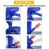 Portable Swimming Pool Jet Vacuum Cleaner Underwater with Mesh Bag, Pool Mini Jet Vacuum Suction for Head for Pool Fount