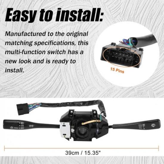 Combination Turn Signal Switch Wiper Switch For MB571622 Mitsubishi L200 LHD