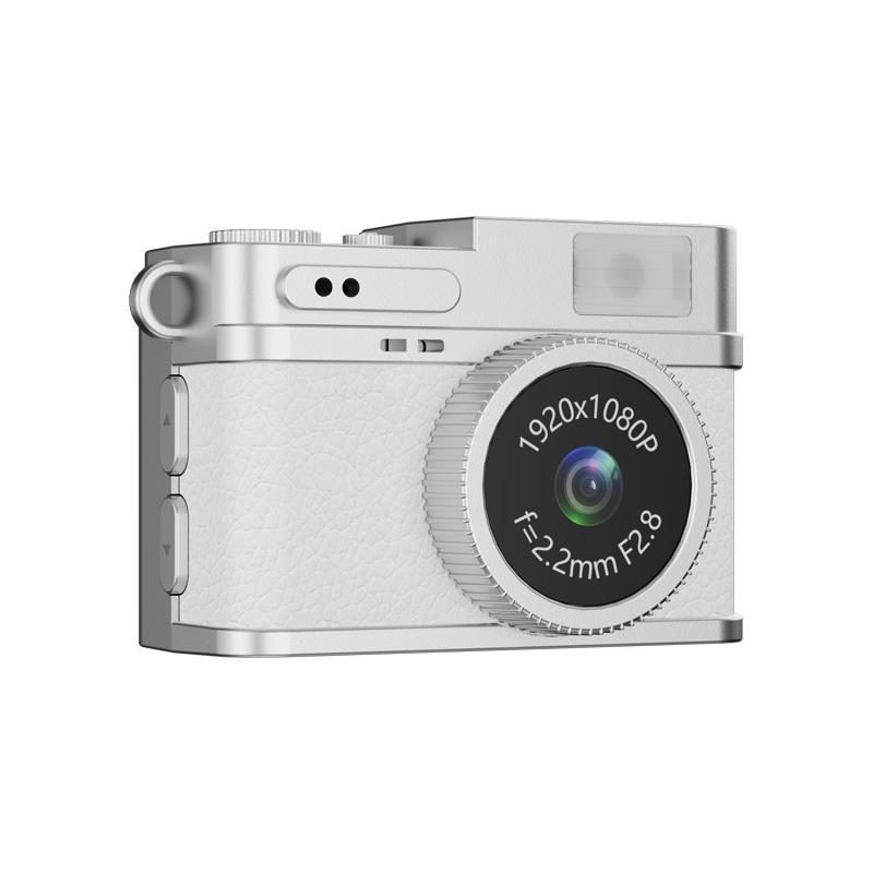 New S150 Super Mini Camera 0.96inch IPS Color Screen 1920x1080p Portable Pocket Cam Classic Design LED Fill Light Retro Small Camera Ornament