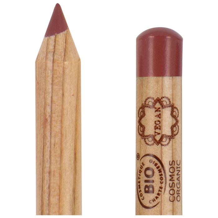 -Boho Lèvres Crayon 01 Carmin (Teinte : 03 : Vieux Rose)