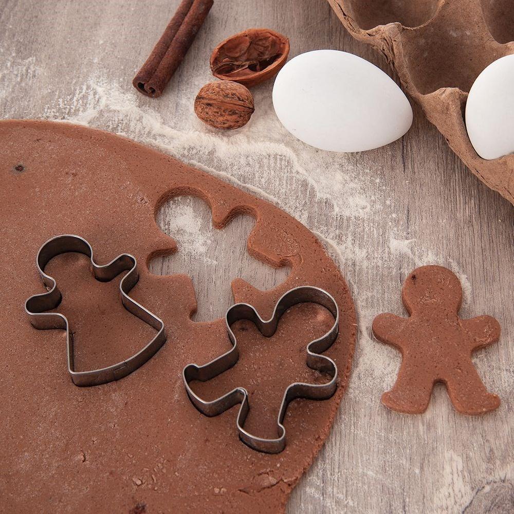 Steel cookie cutter doll 6.8 cm