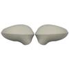 Pair Replacement Rearview Side Mirror Covers Cap For Seat Leon MK2 1P Ibiza MK4 6J Exeo 3R 2008-2017 Car Accessories Black/White