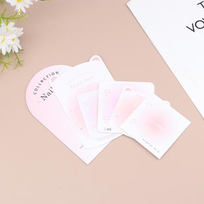 10Pcs Nail Packaging Display Cardboard Fake Nails Card For Press On Nails