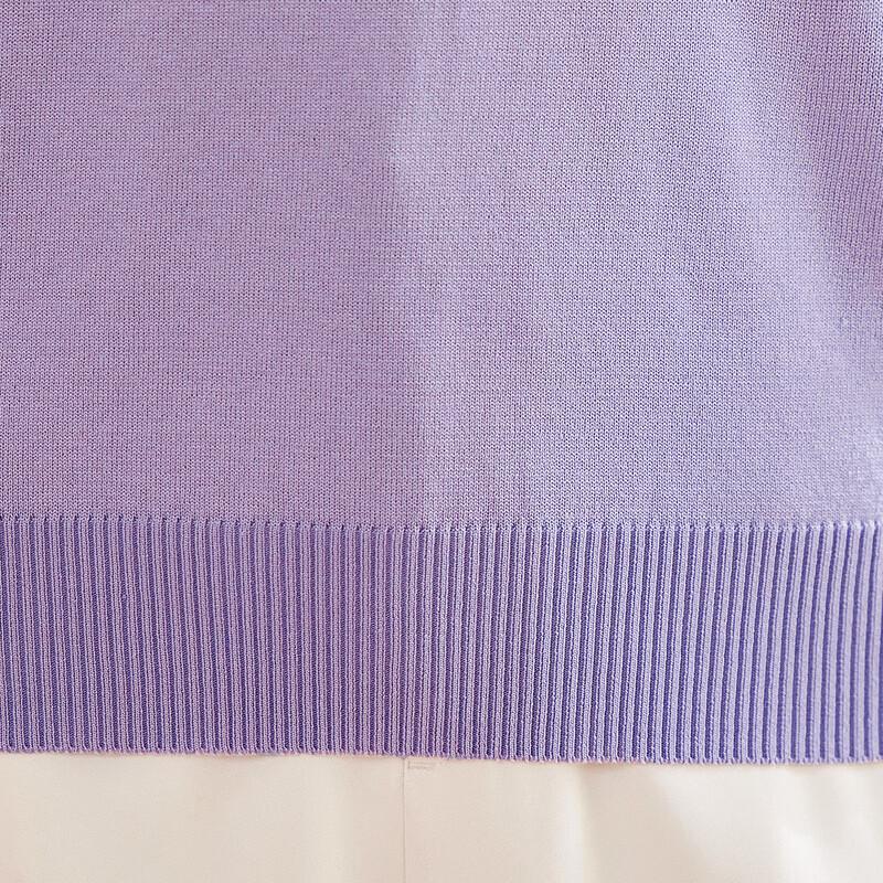 Vložit Dámské tričko s volným krátkým rukávem v čínském stylu