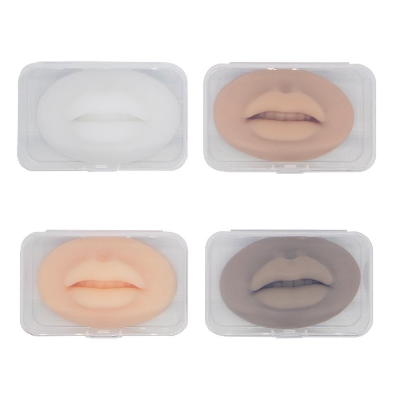 5D Realistic Silicone Lip Practice Module for Microblading Beginners