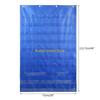 W89C Learning Pocket Chart Sentence Strips Holder Teaching Hanging Bag with Hook