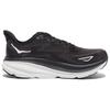 HOKA ONE ONE Clifton 9 Black White Women's 1127896-BWHT