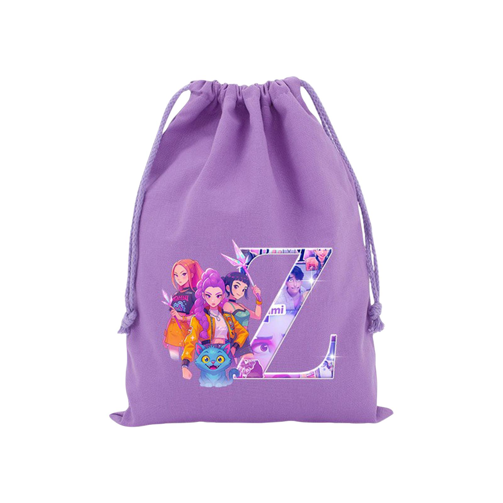 

Плакат женской группы, напечатанный на холщовой сумке, стиль для фанатов, сумка на молнии для поддержки, женская сумка One Size