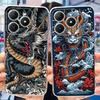 For Realme C63 C61 Phone Cover Case Cool Cartoon Dragon Space Man Cat Funda Soft Clear Silicone Bumper For Realme Narzo N61 N63