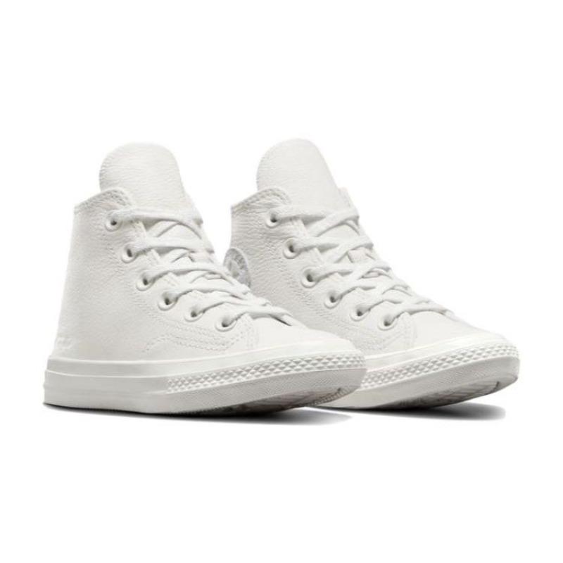 Converse Chuck 70 Kids High Canvas Shoes Wear-resistant Breathable White A06801C