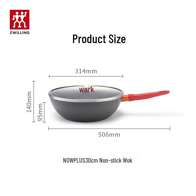 Zwilling NOW PLUS Non-stick Stir-fry Pan