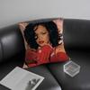 R-Rihanna Famous Cushion Cover Pillowcase Ultra Soft Skin Friendly Fabric Cloud Like Comfort & Concealed Zipper