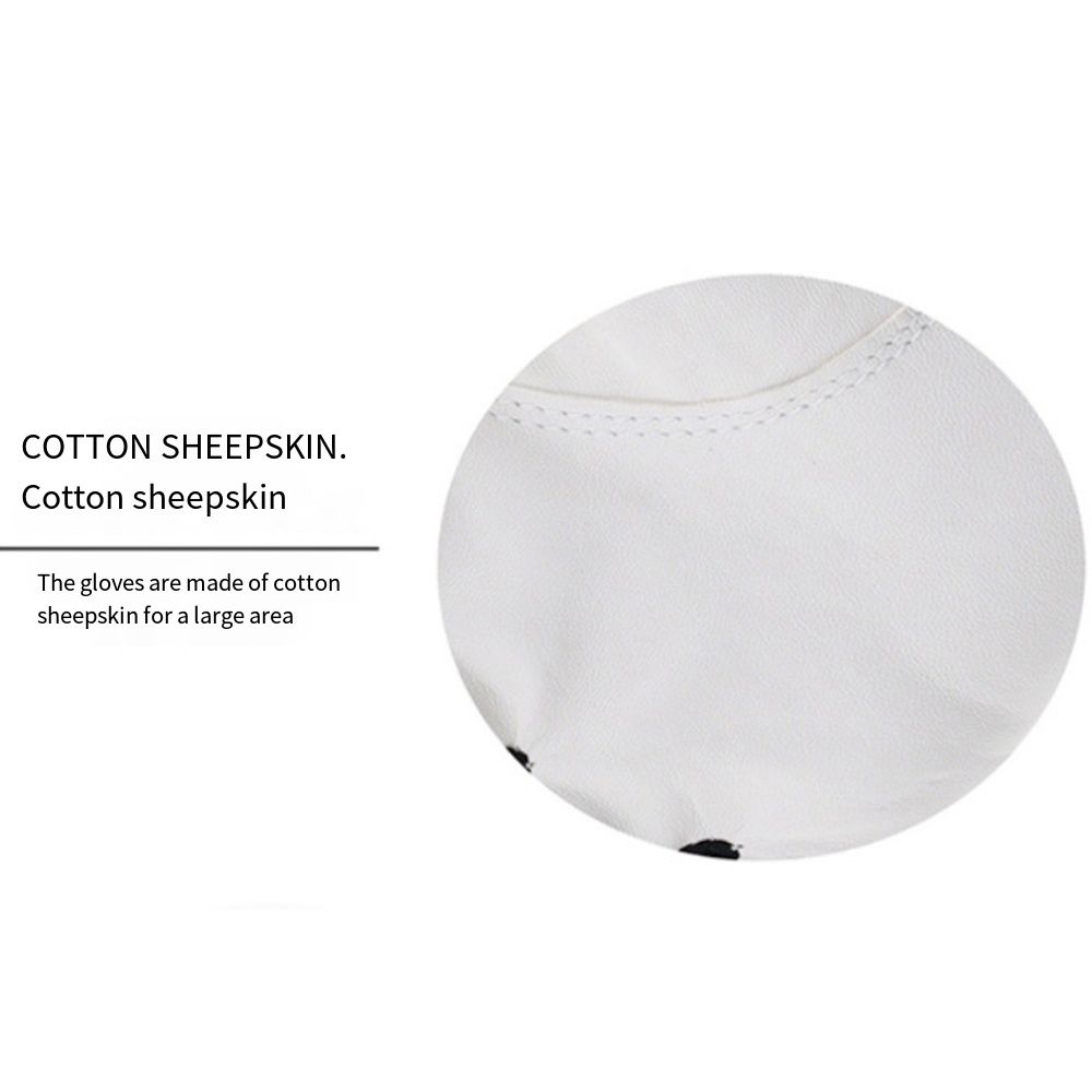 White Leather Golfing Glove Sheepskin Golf Accessories Soft Men's Sports Golf Glove  Golfer