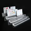 Sumnacon Staircase Curse Stand Trading Card Stand Card Game Stand Card Holder Board Game Clear Playing Card Stand Acrylic Card Holder Double Card Slot