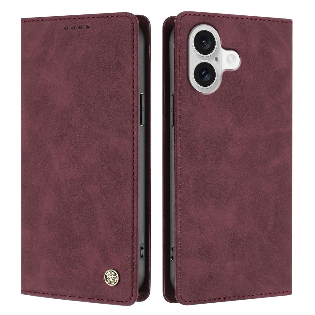 For iPhone 17 HX Case RFID Blocking Wallet Stand Leather Flip Phone Cover