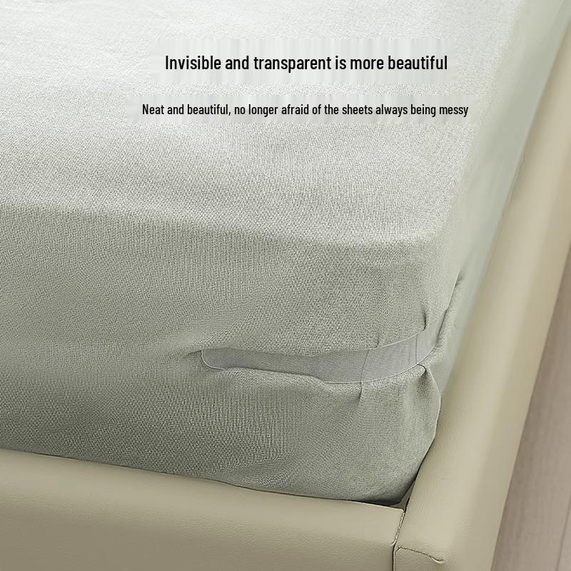 Protiskluzové upevňovače prostěradel, klipy bez jehel, neviditelné přezky, stabilizátory přikrývky a napínacích prostěradel