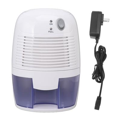 Mini Portable Electric Dehumidifier 22.5W 2.5A 0.5L Plug In Humidifier for Home Basement   To DC9V
