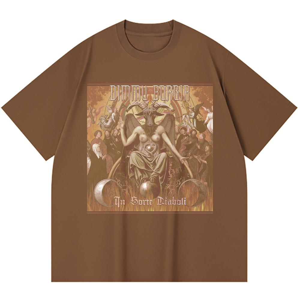 230 g/m² 100% puuvillane Heavy Metal T-särk Rockibändi Popmuusika Prindiga Unisex Raske puuvillane T-särk