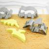 6Pcs Stainless Steel Dinosaur Shape Pastry Cookie Biscuit Cutter Cake Decor Mold