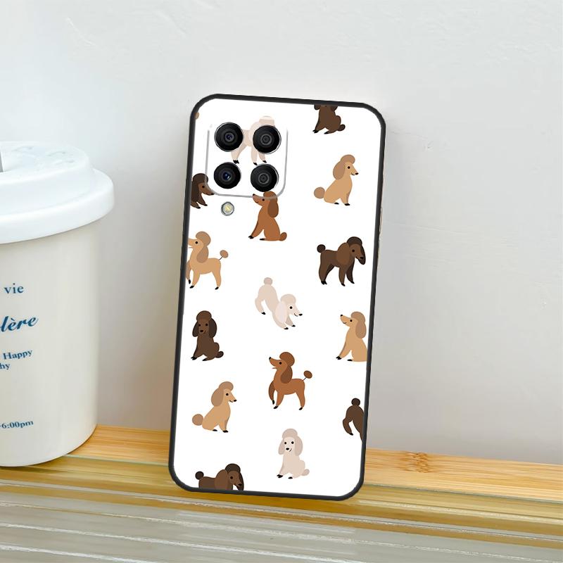 Poodle Dog Case For Samsung Galaxy M53 M13 M06 M16 M31 M11 M35 M55 M15 M56 M36 M12 M32 M52 M14 M34 M54
