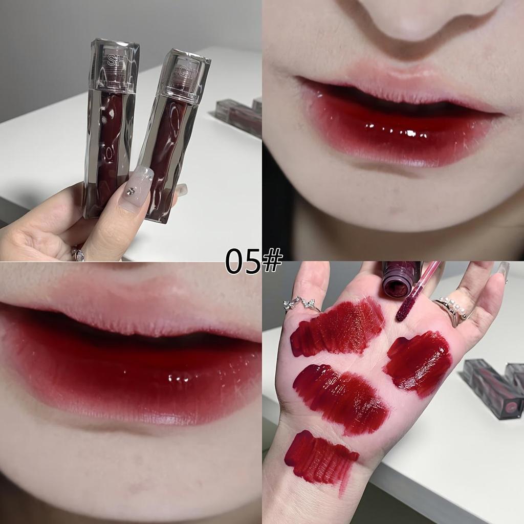 Hydraterende Lip Glaze Lip Plumping Non-Stick Lip Gloss Getinte Lippenbalsem met Hydraterende Eigenschappen Perfect voor Dagelijkse Make-up
