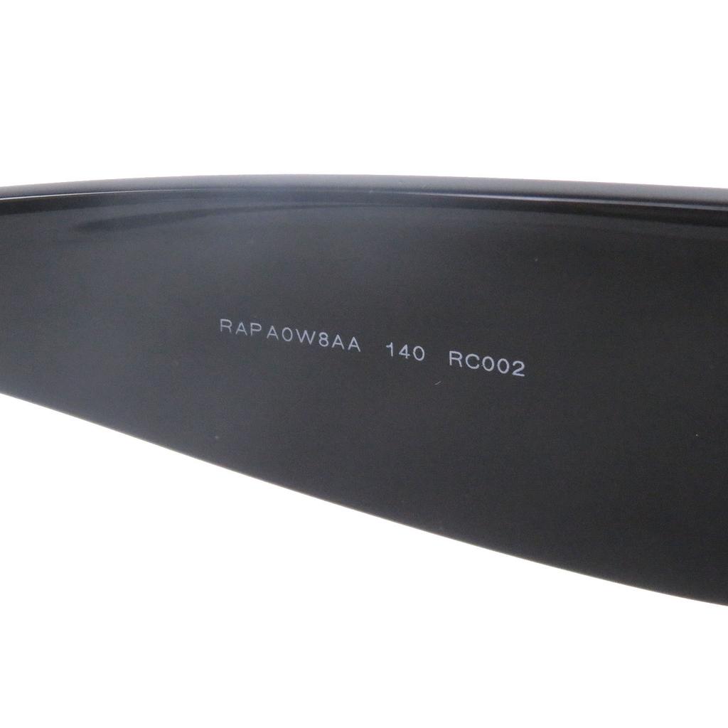 Very Good CHANEL Sunglasses COCO Mark Rectangle Shape Eyewear Black Used