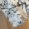 Women's Floral Print Elastic Waist A-line Maxi Skirt