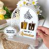 Creative Acrylic Ramadan Countdown Calendar DIY Ramadan Kareem Eid Mubarak Ornament Party Supply Ramadan Decoration