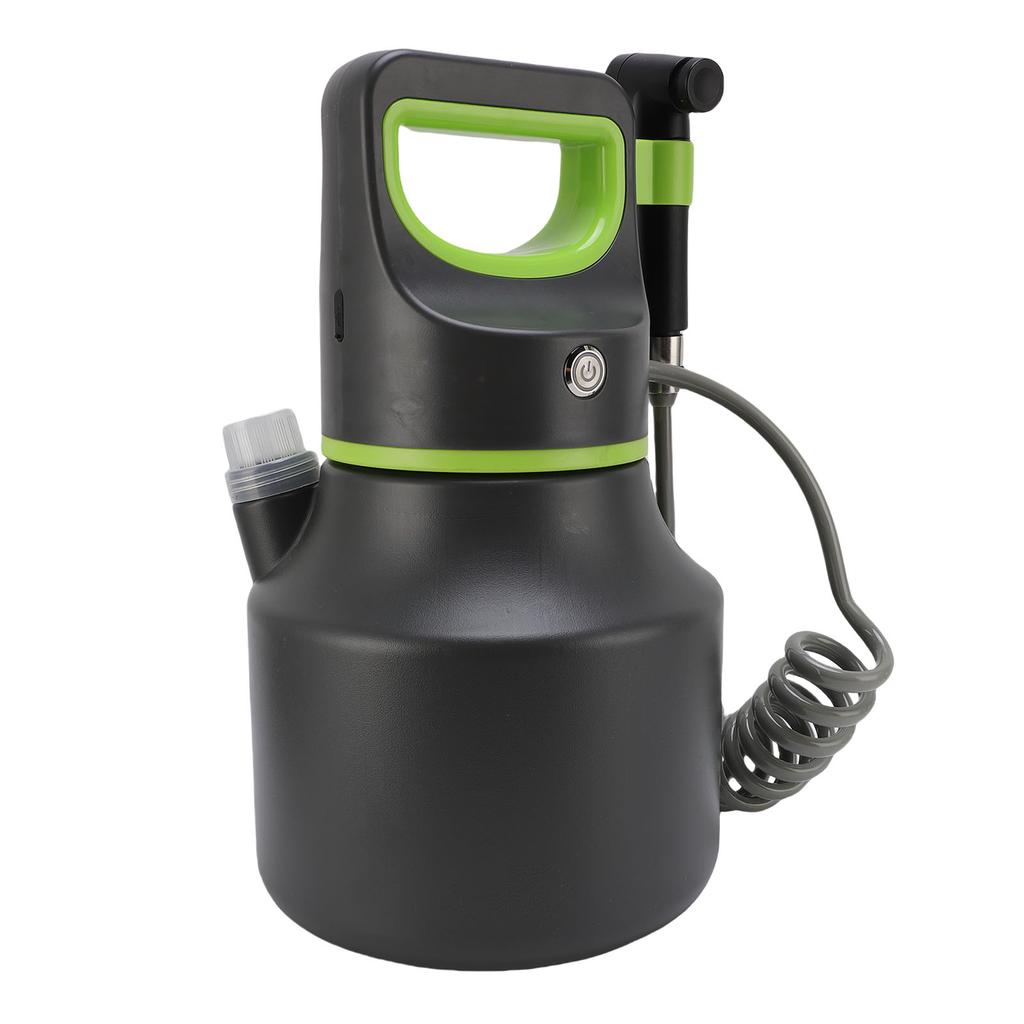 Akumulatorowy opryskiwacz ogrodowy 5L z uchwytem, przenośny i zasilany akumulatorem, do pielęgnacji trawników przydomowych
