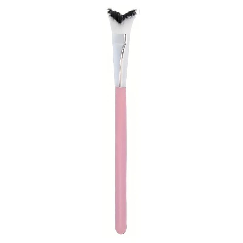 1PC Angled V-Shaped Contour Brush,for Nose/Cheekbone Sculpting, Highlighting & Shading Tool, Professional Makeup Accessory