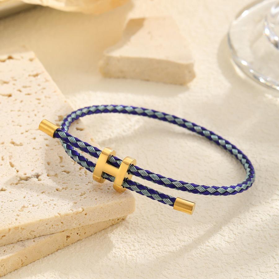 Edelstahl T-Haken Armband Handseil - Wasserdicht, Schweißfest, Glückliches gewebtes Design für Paare