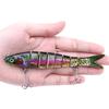 MUQZI Sports Accessory 13.7cm 27g Multi Jointed Fishing Artificial Lifelike Lure Wobbler Swim Bait