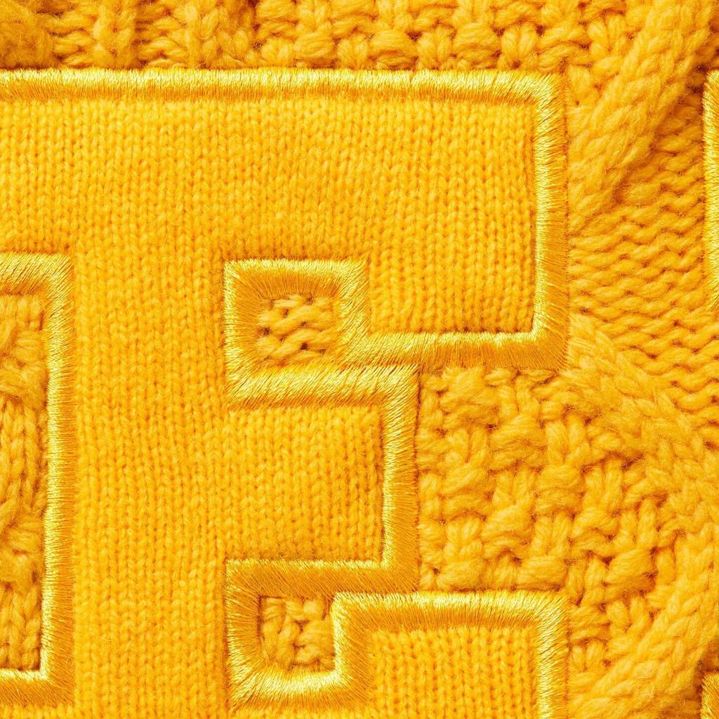 Supreme GOODENOUGH Zip Up Hooded Sweater Yellow