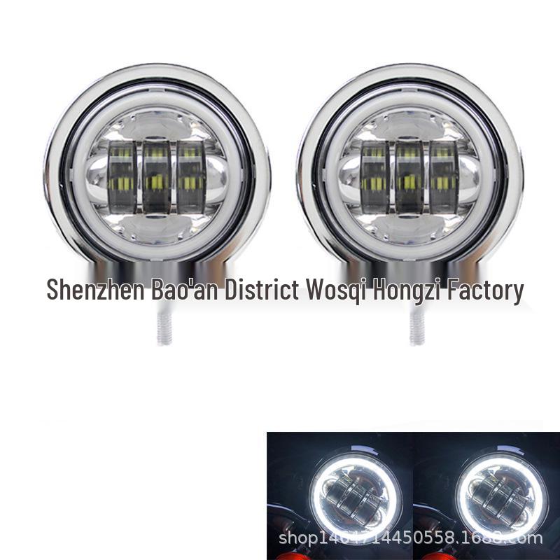 4.5-inch Harley Motorcycle Fog Light Modification Bracket and Lampshade