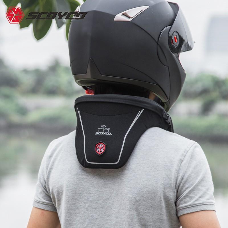 Scoyco N03 Motorcycle Neck Protector Off-Road Riding Adult Rider Gear PU Collar Support