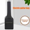 39-calowa torba na gitarę z dwoma regulowanymi paskami na ramię Pogrubiony pokrowiec na gitarę elektryczną Wodoodporna przegroda zapinana na zamek Torba na gitarę basową