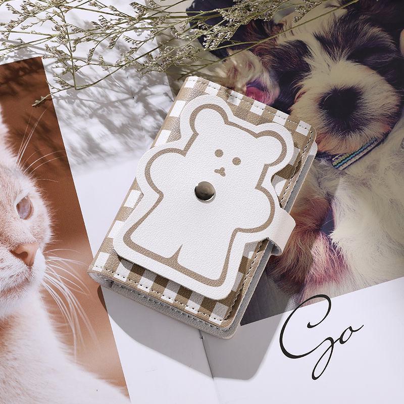 Snoopy Cartoon Large Capacity Soft PU ID Holder with Multiple Card Slots