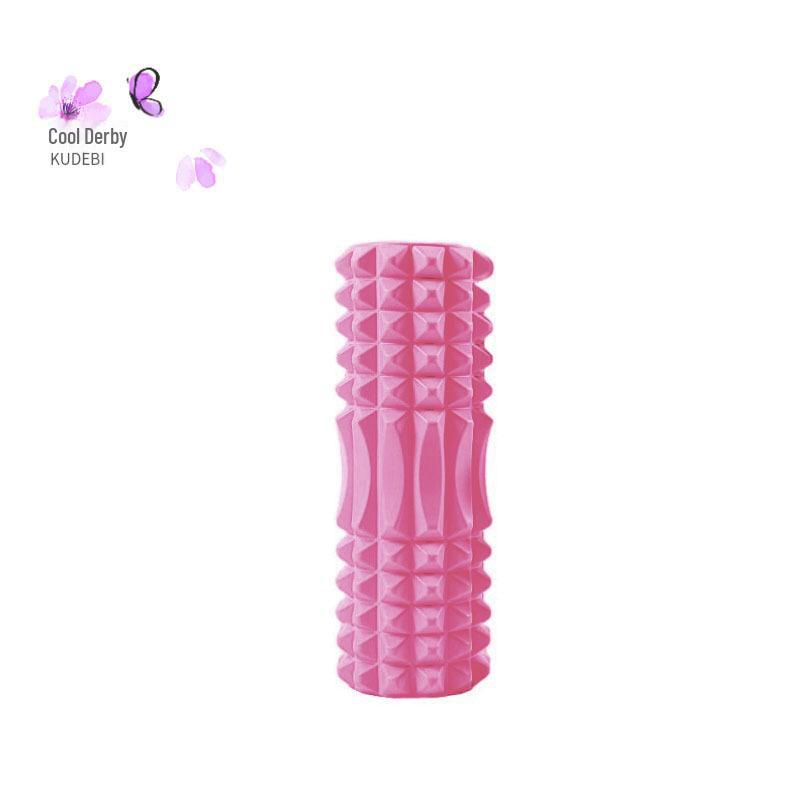Coluna de Yoga Oca de Espuma EVA de 33cm Rolo de Massagem para Relaxamento Muscular