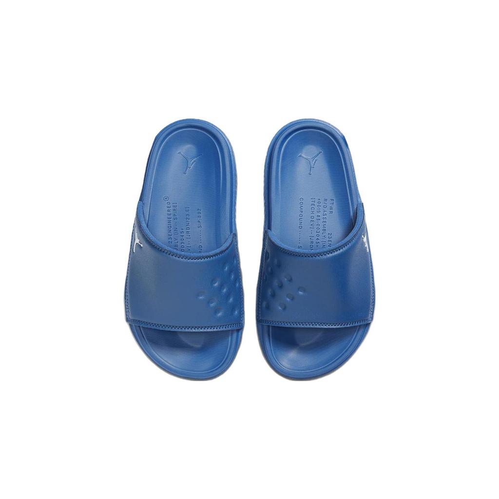 Jordan Play Slide GS Slip Resistant Abrasion Resistant Sports Slippers Blue DN3596-400