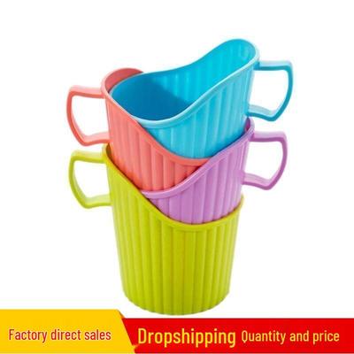 Household Disposable Cup Holder - Heat-Resistant, Anti-Scald Plastic Sleeve for Office and Hot Beverages