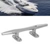 Open Base Cleat Stainless Steel 316 Polished Marine Boat Opened Bases for Waterwheels Yacht
