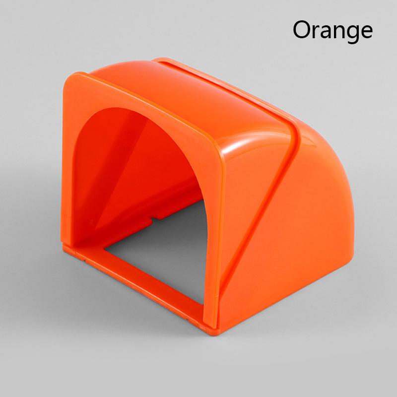 

Зовнішня розетка для ванної кімнати, водонепроникна коробка, вимикач, водонепроникна захисна кришка помаранчевий